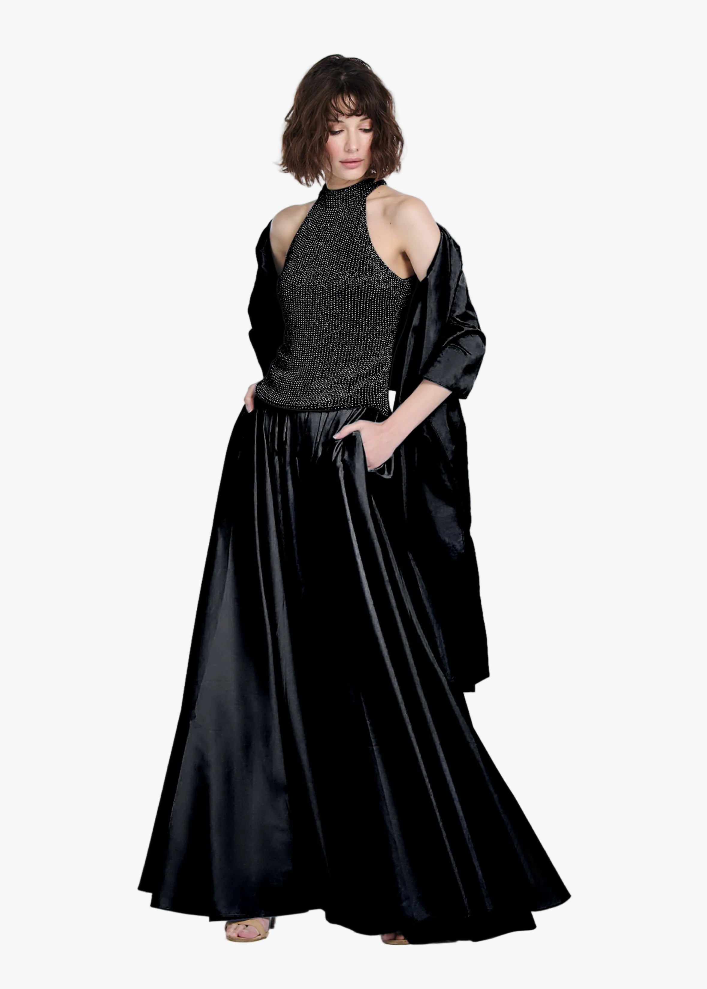 STOLE BLACK | Emily Shalant