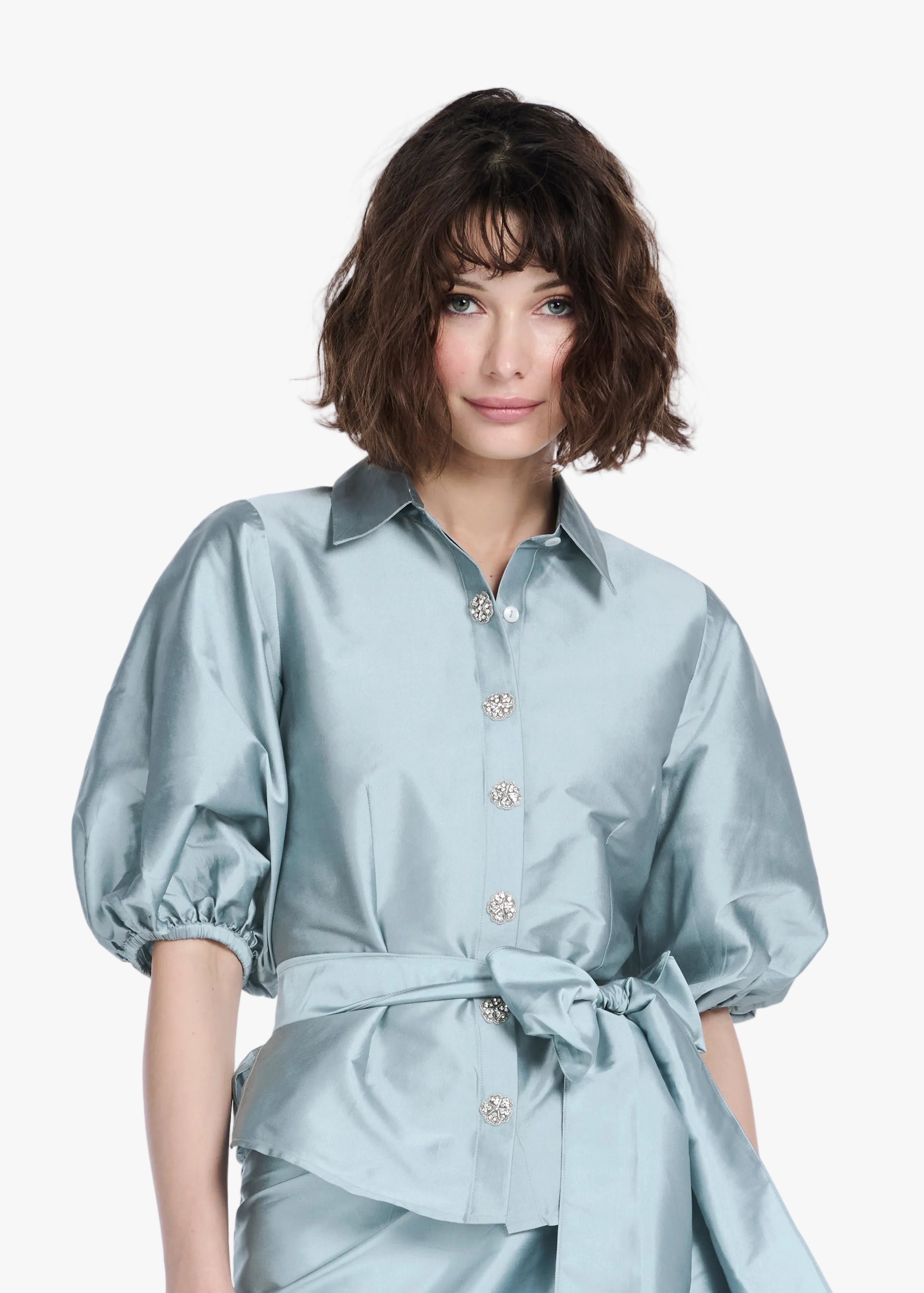 新品未使用MARRY ME  PUFF PUFF BLOUSE PUFFPUFF PERL BLOUSE | MARRY ME.official