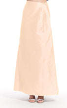 Load image into Gallery viewer, CLASSIC COLORS TAFFETA SLIM WRAP SKIRT BLACK, SILVER, CHAMPAGNE, IVORY
