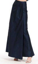 Load image into Gallery viewer, CLASSIC COLORS TAFFETA SLIM WRAP SKIRT BLACK, SILVER, CHAMPAGNE, IVORY
