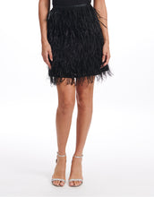 Load image into Gallery viewer, FEATHER MINI SKIRT
