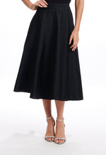 Load image into Gallery viewer, NAVY A-LINE MIDI SKIRT
