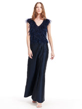 Load image into Gallery viewer, CLASSIC COLORS TAFFETA SLIM WRAP SKIRT BLACK, SILVER, CHAMPAGNE, IVORY
