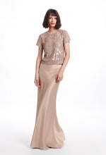 Load image into Gallery viewer, SPRING 24 BIAS LONG SATIN A-LINE SKIRT
