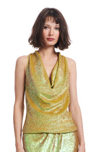 Load image into Gallery viewer, SEQUIN COWL TOP
