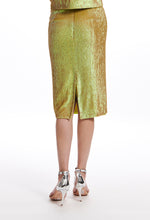 Load image into Gallery viewer, SPRING 24 STRETCH SEQUIN PENCIL SKIRT
