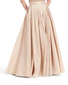 SOFT TAFFETA BALLGOWN SKIRT IN CHAMPAGNE