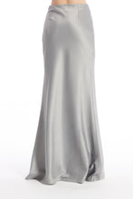 Load image into Gallery viewer, Bias Long Satin A-Line Skirt
