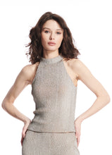 Load image into Gallery viewer, Crystalized Sequin Mock-Neck Top
