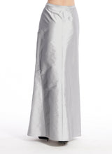 Load image into Gallery viewer, CLASSIC COLORS TAFFETA SLIM WRAP SKIRT BLACK, SILVER, CHAMPAGNE, IVORY
