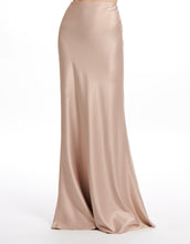 Load image into Gallery viewer, SPRING 24 BIAS LONG SATIN A-LINE SKIRT
