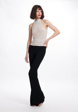Load image into Gallery viewer, Spring 24 Pearl Encrusted Sleeveless Mock Neck

