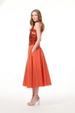 Load image into Gallery viewer, PAPRIKA A-LINE MIDI SKIRT
