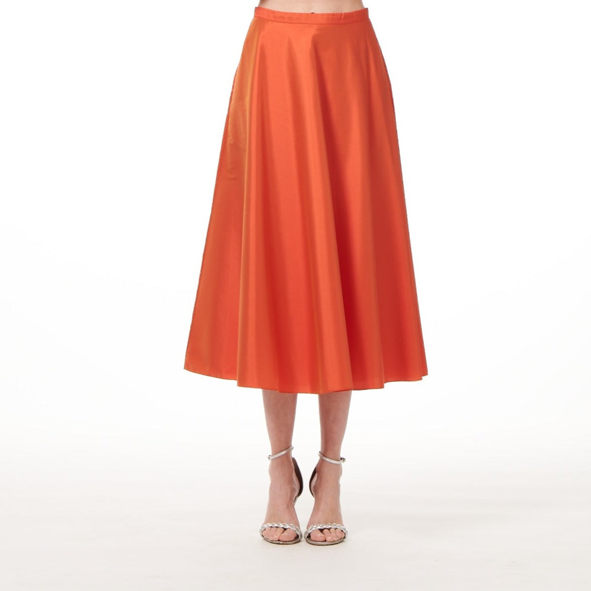 PAPRIKA A-LINE MIDI SKIRT