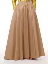 Load image into Gallery viewer, CITRINE  BALLGOWN PLEATED SOFT TAFFETA SKIRT
