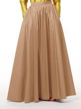 Load image into Gallery viewer, FOREST PLEATED SOFT TAFFETA BALLGOWN SKIRT
