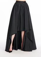 TAFFETA BALOON SLEEVE BLOUSE