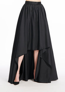 TAFFETA BALOON SLEEVE BLOUSE