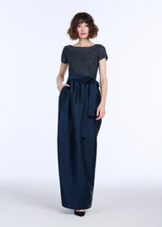 FILAGREE  GLASS BEADED EMBROIDERY GOWN