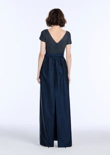 FILAGREE  GLASS BEADED EMBROIDERY GOWN