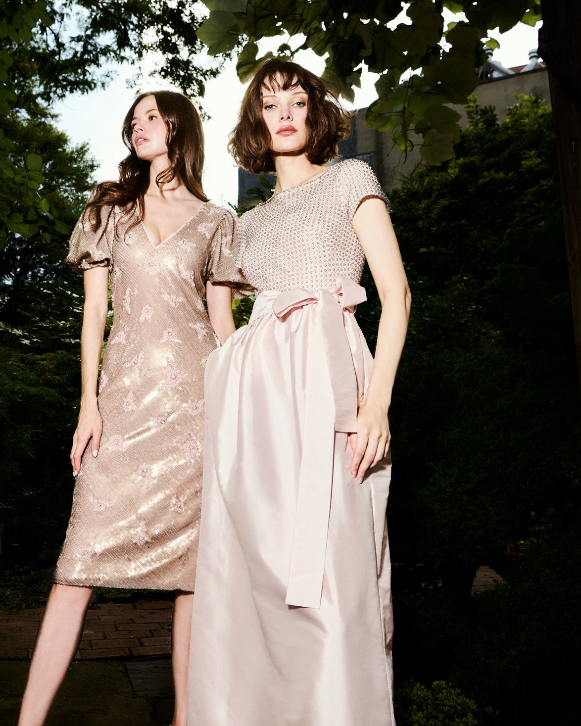Filagree Glass Beaded Embroidery Gown - 10 / Blush Filagree Glass Beaded Embroidery Gown - 10 / Blush