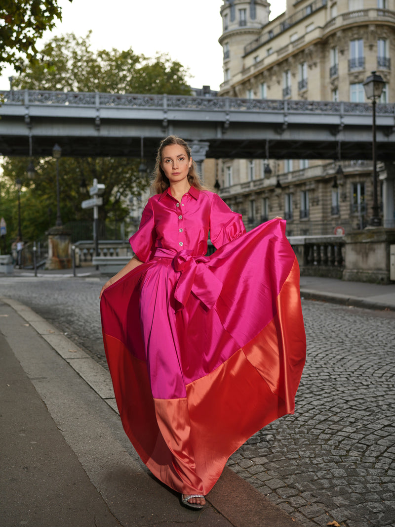 TWO TONE BALLGOWN SKIRT