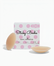 Sticky Boobs Non-Adhesive Silicone Nipple Covers – Reusable, No Glue