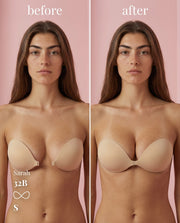 Sticky Boobs Sticky Bra – Adhesive Push-Up Backless Strapless Bra