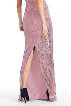 Load image into Gallery viewer, Long Stretch Sequin Column Skirt
