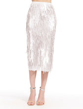 Load image into Gallery viewer, Matchstick Paillette Skirt
