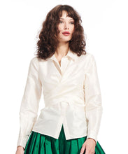 Load image into Gallery viewer, Taffeta Double Wrap Shirt
